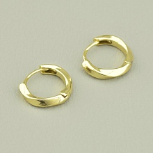 картинка Серьги 'XUPING' (позолота 18к (лимонная)) от магазина Wolves