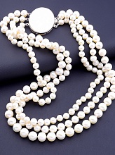 картинка Бусы 'SUNSTONES' Жемчуг  50 см от магазина Wolves