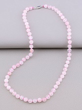 картинка Бусы 'SUNSTONES' Розовый кварц 44 см от магазина Wolves