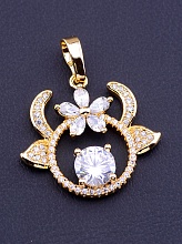 картинка Кулон "Телец" XUPING позолота 18к от магазина Wolves