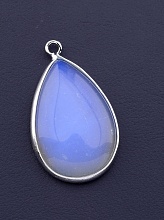 картинка Кулон Лунный камень 35x20мм от магазина Wolves