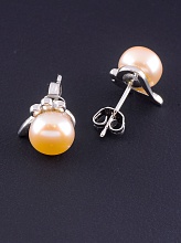 картинка Серьги Жемчуг от магазина Wolves