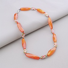 картинка Бусы Сердолик 47 см от магазина Wolves