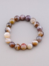 картинка Браслет 'SUNSTONES' Агат 18 см от магазина Wolves