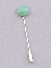 картинка Брошь 'SUNSTONES' Нефрит от магазина Wolves