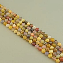 картинка Нитка Агат 38 см 10 5 мм (Без замка) от магазина Wolves