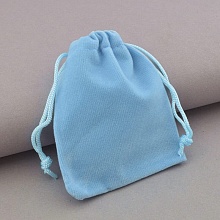 картинка Мешочек Замш 90x70мм от магазина Wolves