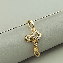 картинка Кулон 'XUPING' Фианит  (позолота 18к) от магазина Wolves