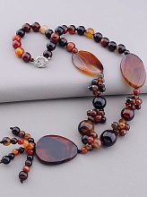 картинка Бусы Сердолик от магазина Wolves