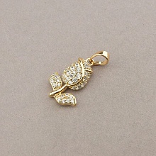 картинка Кулон 'XUPING' Фианит (позолота 18к) от магазина Wolves