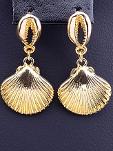 картинка Серьги 'FJ' 42х22мм от магазина Wolves