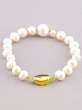 картинка Браслет 'SUNSTONES' Жемчуг 20 см от магазина Wolves