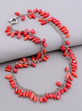 картинка Бусы Коралл 45 см от магазина Wolves
