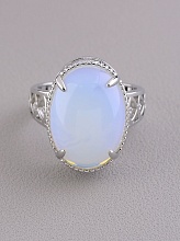 картинка Кольцо Лунный камень 'Pataya' от магазина Wolves