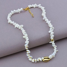 картинка Бусы 'SUNSTONES' Кахолонг 44 см от магазина Wolves