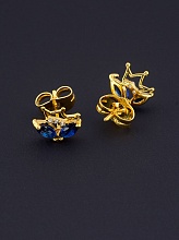 картинка Серьги 'XUPING' Фианит (позолота 18к) от магазина Wolves