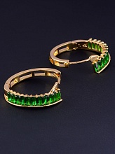 картинка Серьги 'XUPING' Фианит (позолота 18к) от магазина Wolves