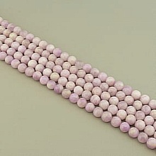 картинка Нитка Кунцит 40 см 12 мм (Без замка) от магазина Wolves