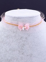 картинка Чокер с камнем Сrystal, розовый от магазина Wolves