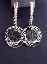 картинка Серьги 'Unfading Love'  Позолота (18к) от магазина Wolves