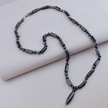 картинка Бусы 'SUNSTONES' Агат 80 см от магазина Wolves