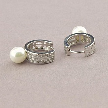 картинка Серьги 'XUPING' Майорка (родий) от магазина Wolves