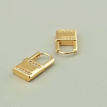 картинка Серьги 'XUPING' Фианит (позолота 18к) от магазина Wolves