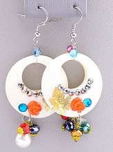 картинка Серьги 'Hand Made' Самоцветы Бижутерный сплав12 2 г от магазина Wolves