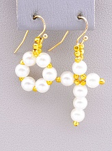 картинка Серьги 'SUNSTONES' Майорка от магазина Wolves