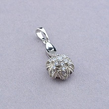 картинка Кулон 'XUPING' Фианит (родий) от магазина Wolves