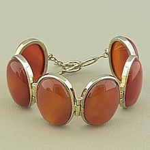 картинка Браслет Сердолик 20 см от магазина Wolves