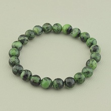 картинка Браслет 'SUNSTONES' Цоизит 18 см от магазина Wolves