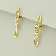 картинка Серьги 'XUPING' (позолота 18к (лимонная)) от магазина Wolves