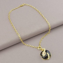 картинка Подвеска 'Abella' Сrystal 45 см (позолота 18к (лимонная)) от магазина Wolves