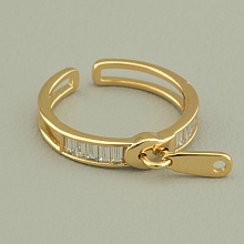 картинка Кольцо 'XUPING' Фианит (позолота 18к) от магазина Wolves