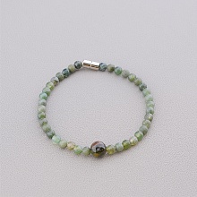 картинка Браслет 'SUNSTONES' Яшма 18 5 см от магазина Wolves