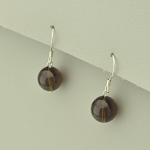 картинка Элитные Серьги Раухтопаз №1 от магазина Wolves