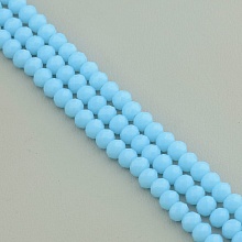 картинка Нитка Чешский хрусталь 42 см 6 мм (Без замка) от магазина Wolves