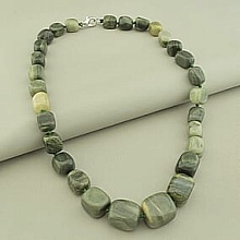картинка Бусы 'SUNSTONES' Яшма 52 см от магазина Wolves