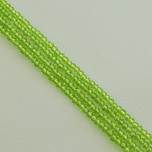 картинка Нитка Чешский хрусталь 38 см 3 мм (Без замка) от магазина Wolves