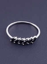 картинка Кольцо Фианит  (Серебро) от магазина Wolves