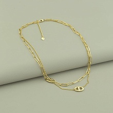 картинка Подвеска 'XUPING' 41 см (позолота 18к (лимонная)) от магазина Wolves