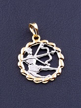 картинка Кулон  'XUPING' (позолота-родий) от магазина Wolves