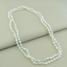 картинка Бусы Лунный камень 128 см от магазина Wolves