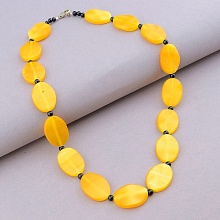 картинка Бусы Кошачий глаз Агат 48 см от магазина Wolves