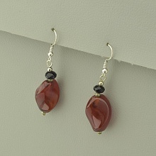 картинка Серьги Агат от магазина Wolves