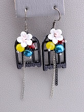 картинка Серьги Чешский хрусталь от магазина Wolves