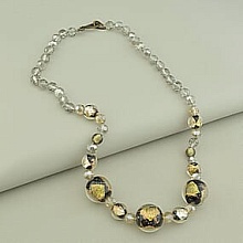 картинка Бусы Чешский хрусталь Муранское стекло 51 см от магазина Wolves