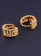 картинка Серьги 'XUPING' Фианит (позолота 18к) от магазина Wolves