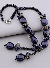 картинка Бусы Каирская ночь 50 см от магазина Wolves